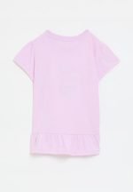 Frilled hem tee - lilac - Image 2