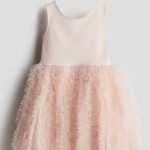 Flared-skirt dress - pink