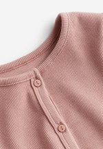 Ribbed jersey cardigan - light pink - Image 2