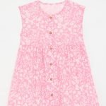 Button down dress - pink