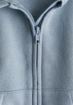 Zip-through hoodie - light blue - Image 3